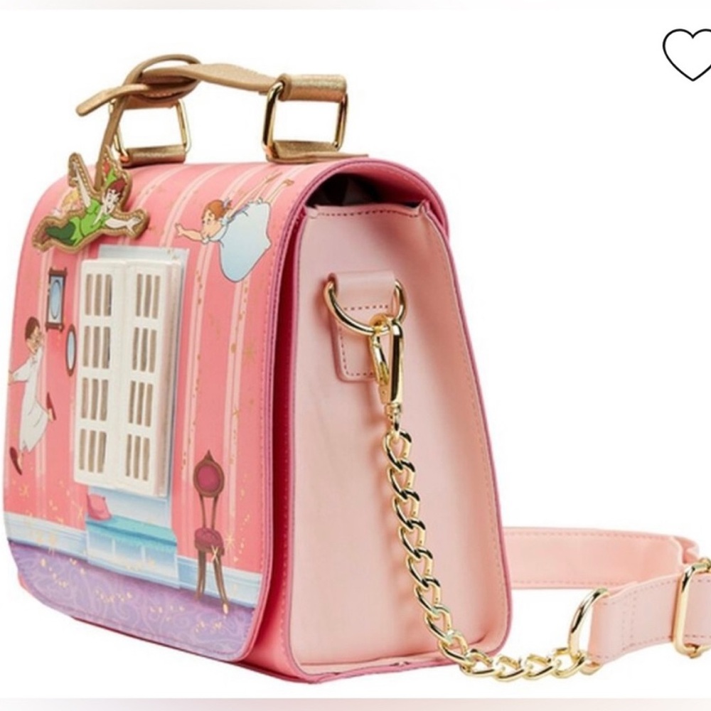 NWT Loungefly Peter Pan crossbodybag - Picture 2 of 2